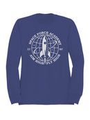 Space Force Academy Rocket Emblem Women's Sweatshirt