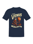 Visit Venus Adventure Poster Men's T-shirt