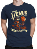 Visit Venus Adventure Poster Men's T-shirt