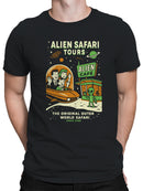 Alien Safari Tours Vintage Design Men's T-shirt