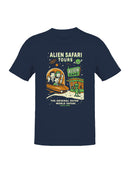 Alien Safari Tours Vintage Design Men's T-shirt