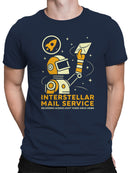 Interstellar Mail Service Graphic Men's T-shirt