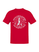 Space Force Academy Rocket Emblem Men's T-shirt