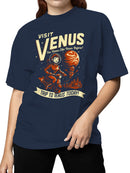 Visit Venus Adventure Poster Women's T-shirt
