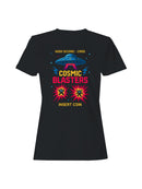Cosmic Blasters Retro Arcade Art Women's T-shirt