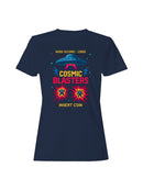 Cosmic Blasters Retro Arcade Art Women's T-shirt