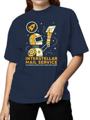 Interstellar Mail Service Graphic Women's T-shirt