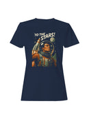 Retro Space Adventure: To The Stars Women's T-shirt