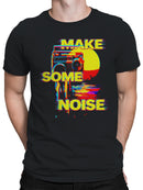 Vibrant Retro Boombox Vibes Men's T-shirt