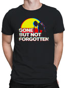 Retro Glitch Sunset Design Men's T-shirt