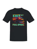 Exit at Full Speed Artwork Men's T-shirt