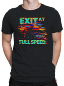 Exit at Full Speed Artwork Men's T-shirt