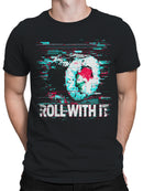 Glitch Sushi Art: Roll With It Men's T-shirt