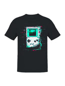 Retro Glitch Game Console Art Men's T-shirt