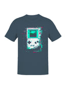 Retro Glitch Game Console Art Men's T-shirt