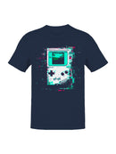 Retro Glitch Game Console Art Men's T-shirt