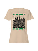 New York Skyline Art Print Women's T-shirt