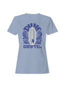 Dune Drifter Surfboard Waves Design Women's T-shirt