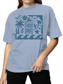 Easy Days Tropical Vibes Art Women's T-shirt