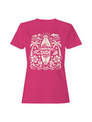 Cowabunga Dude Surf Vibes Art Women's T-shirt