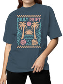 Tropical Vibes: Daily Drift Design Women's T-shirt