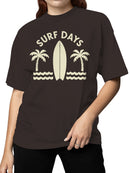 Surf Days Retro Beach Vibes Women's T-shirt