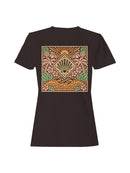 Tropical Beach Aloha Vibes Design Women's T-shirt