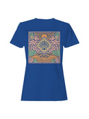 Tropical Beach Aloha Vibes Design Women's T-shirt