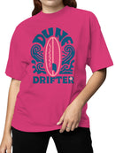 Dune Drifter Surf Design Art Women's T-shirt