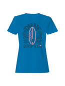 Dune Drifter Surf Design Art Women's T-shirt
