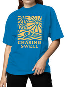 Chasing Swell Surf Design Women's T-shirt