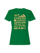 Coastal Flow Tropical Vibes Women's T-shirt