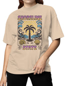 Shoreline State Beach Vibes Women's T-shirt