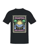 Coastal Sun Society Design Men's T-shirt