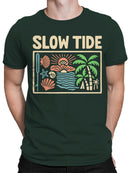Slow Tide Beach Vibe Art Men's T-shirt