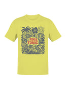 Oceanic Vibes: Fin & Tonic Art Men's T-shirt