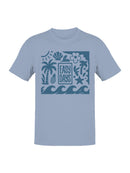 Easy Days Tropical Vibes Art Men's T-shirt