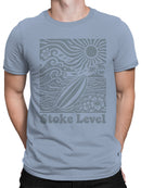 Surf Stoke Level Beach Vibes Men's T-shirt
