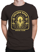 Golden Hour Social Club Ocean Scene Men's T-shirt