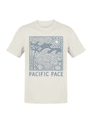 Pacific Pace Surf Design Men's T-shirt