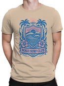 Maui Surf Club Tropical Crest Men's T-shirt