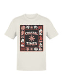 Coastal Times Ocean Vibes Art Men's T-shirt