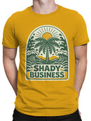 Tropical "Shady Business" Art Men's T-shirt