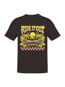 Tropical Surf Vibes "Ride It Out Men's T-shirt