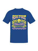 Tropical Surf Vibes "Ride It Out Men's T-shirt