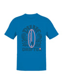 Dune Drifter Surf Design Art Men's T-shirt