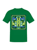 Tropical Surf Design: Palm and Waves Men's T-shirt