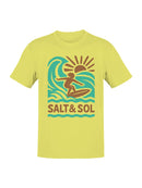 Surfing Sunshine Adventure Art Men's T-shirt