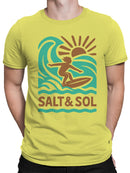 Surfing Sunshine Adventure Art Men's T-shirt