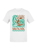 Surfing Sunshine Adventure Art Men's T-shirt